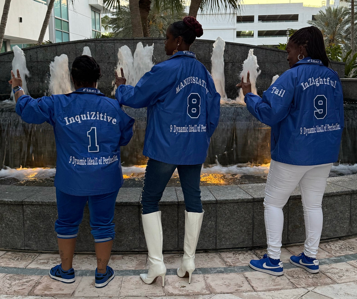 Custom site Zeta Phi Beta Coach Jacket