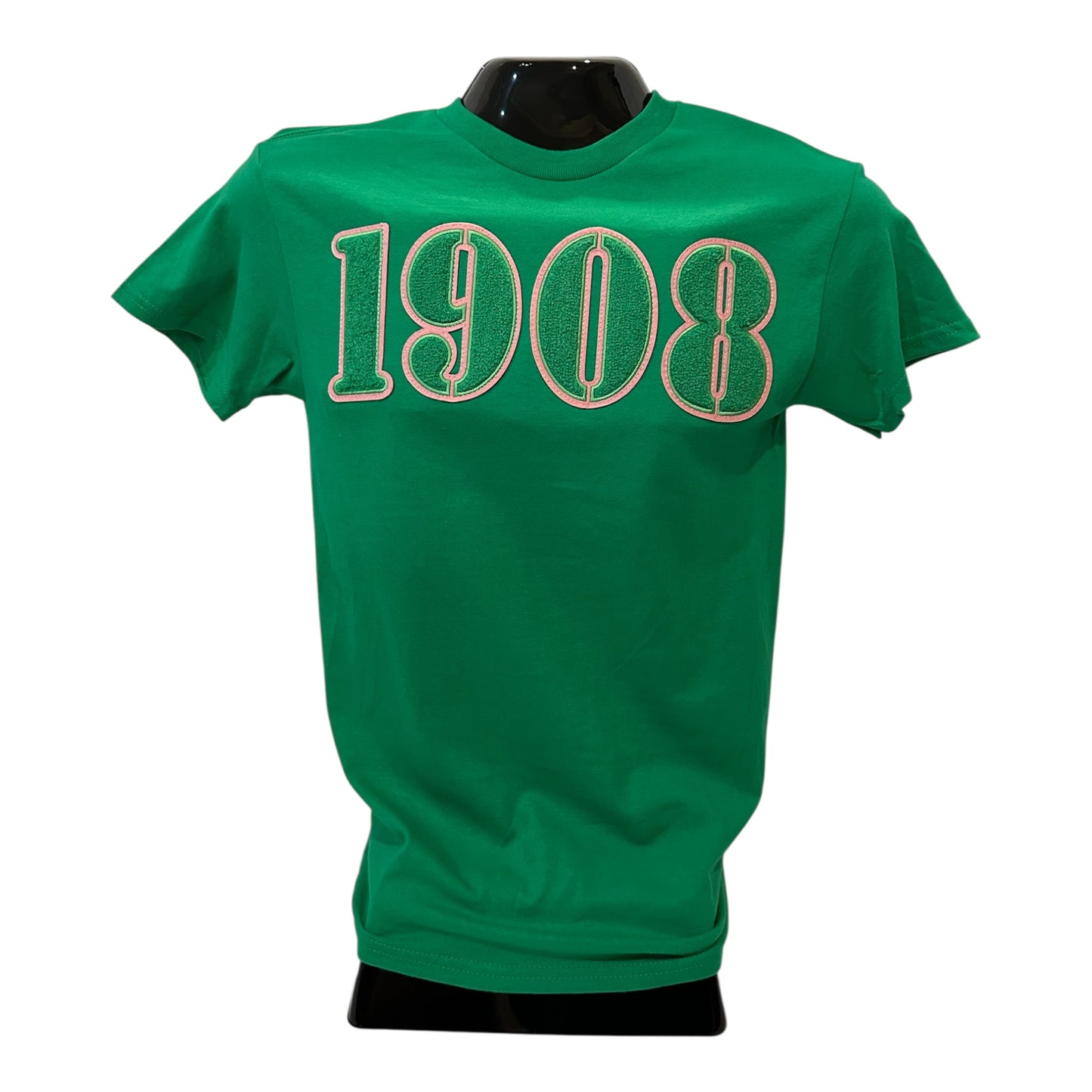Alpha Kappa Alpha 1908 TShirt Chenille Embroidered Lettering