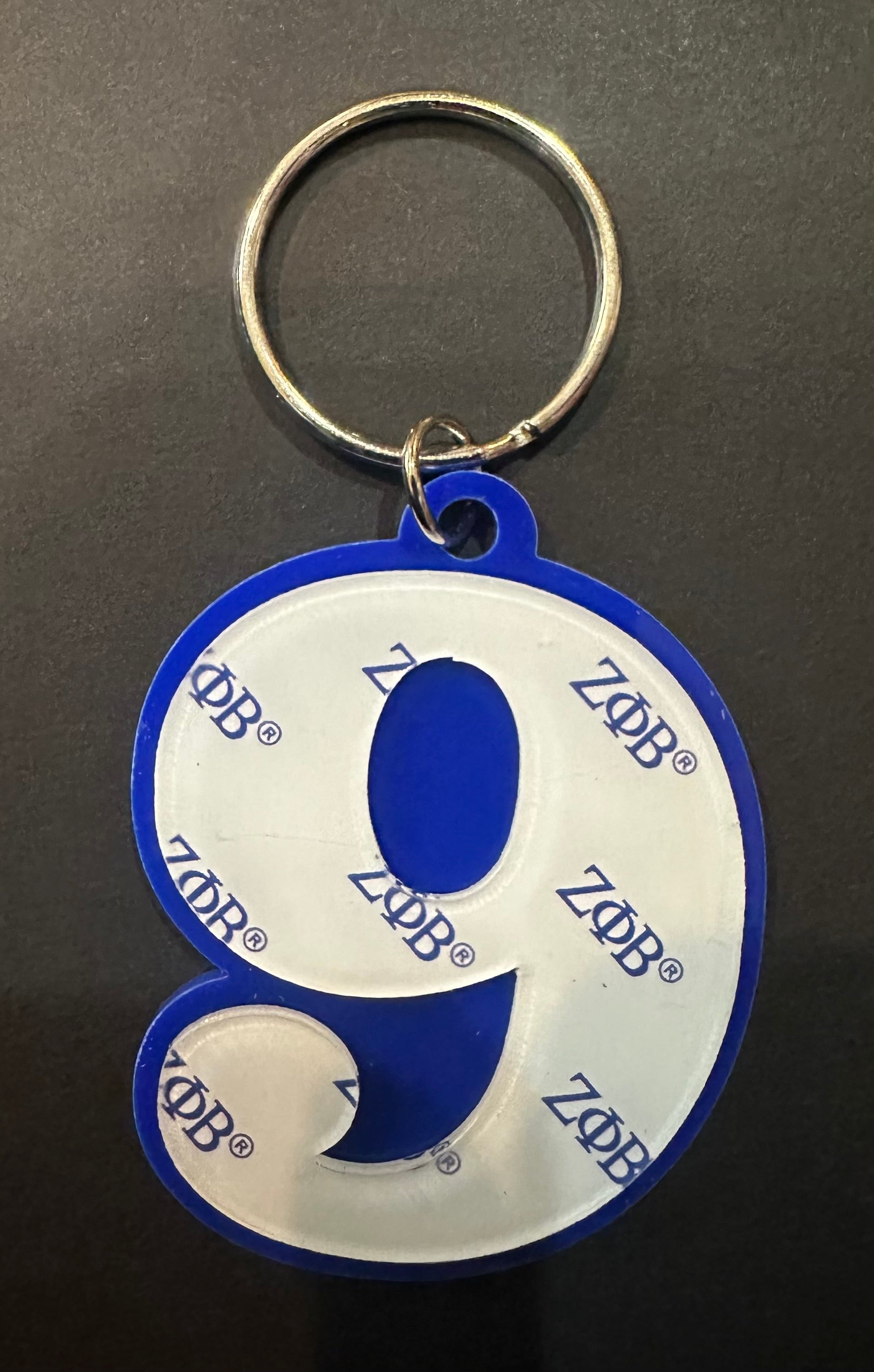 Custom Number Keychains โ BSwish Custom