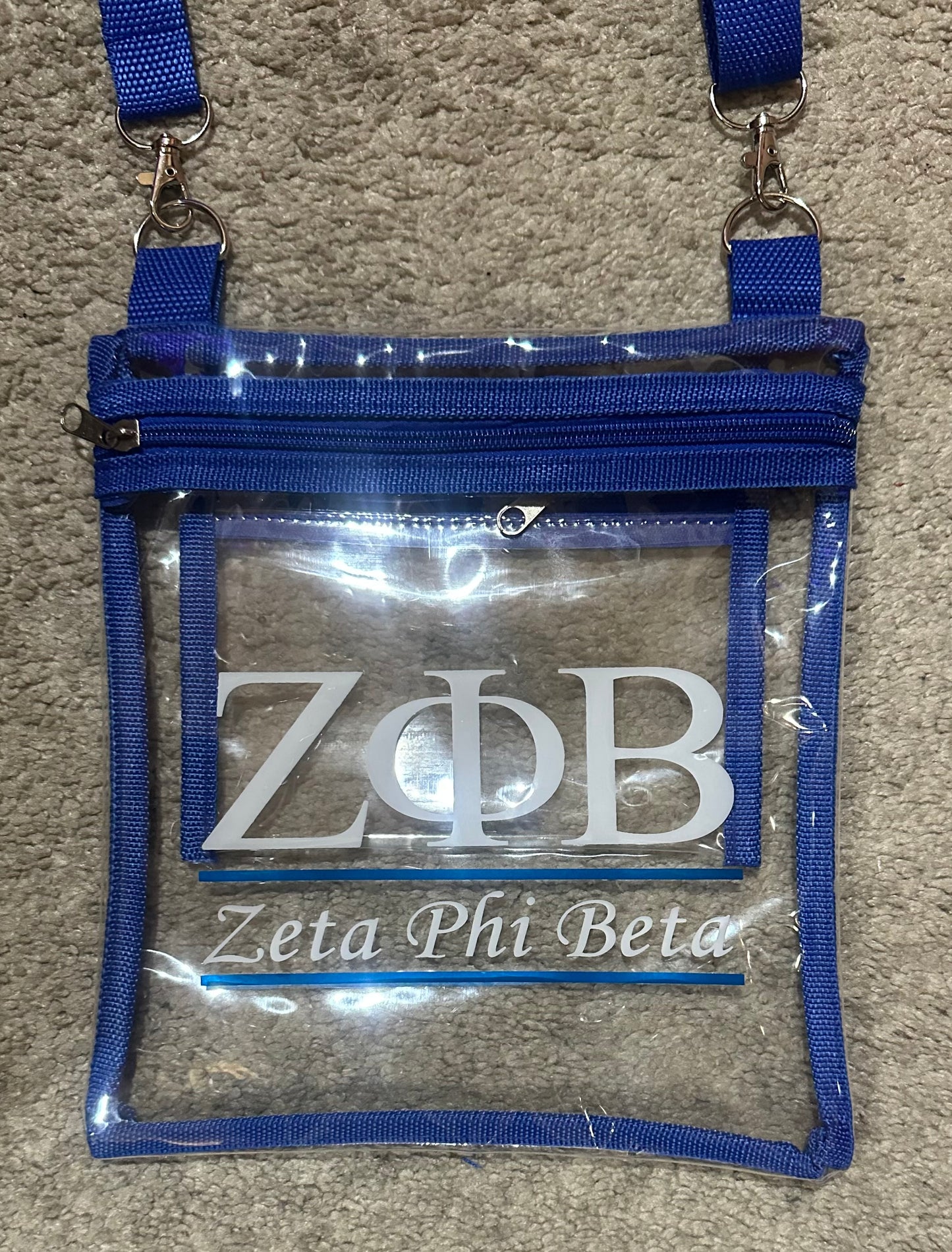 Zeta Phi Beta Crossbody Bag