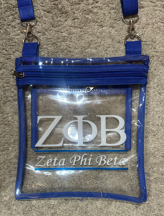 Zeta Phi Beta Crossbody Bag