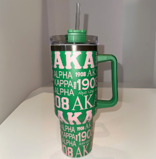 AKA Stainless Steel Tumbler