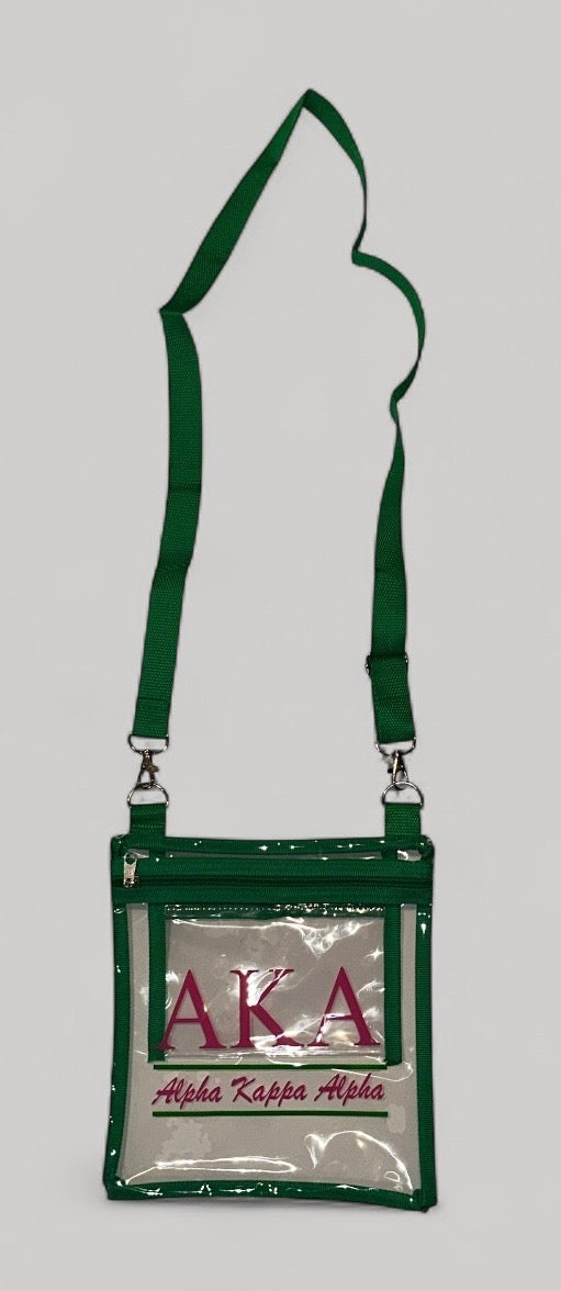 Alpha Kappa Alpha Crossbody Bag