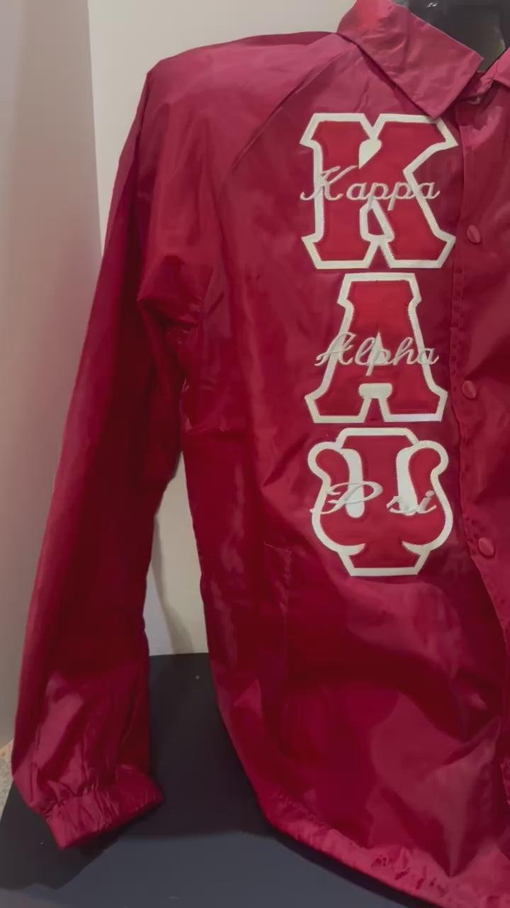 Kappa Alpha Psi Coach Jacket